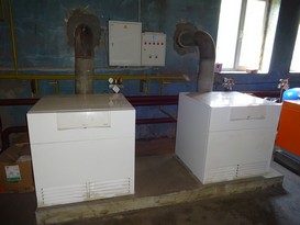 Монтаж системы автоматизации газовой котельной, октябрь 2015 г.